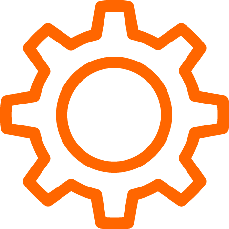 Icône roue crantée